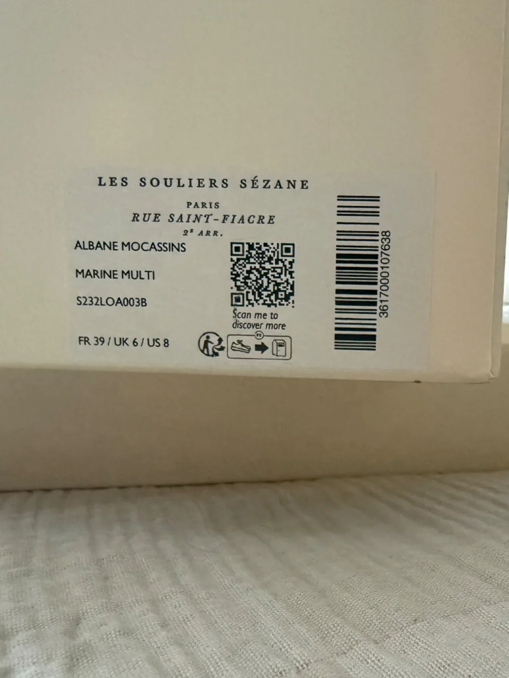 [NWT] Sézane Albane Loafers - Marine Multi - Picture 4 of 4